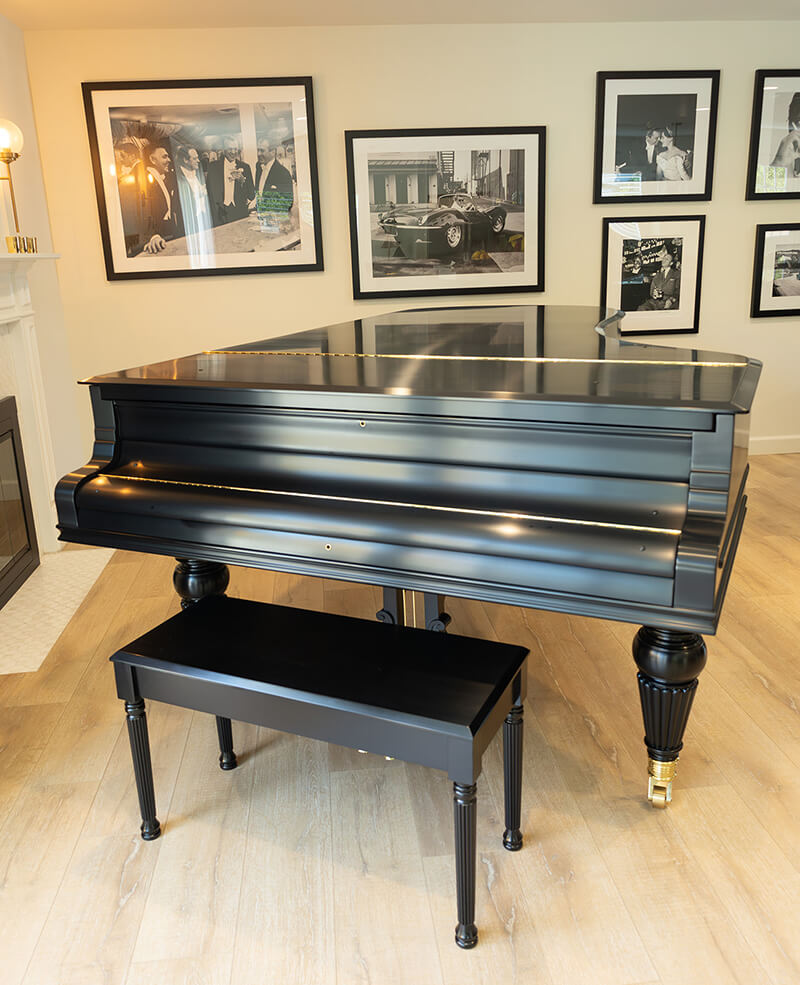 Fully restored Chickering piano